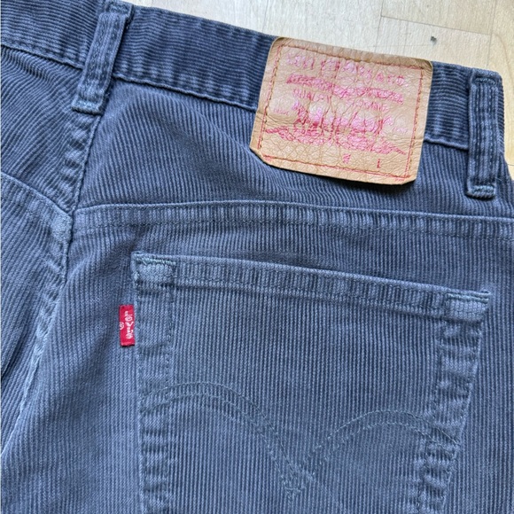 Vintage Velvet Levi’s Pants Rare Model Y2K Style - Picture 4 of 6